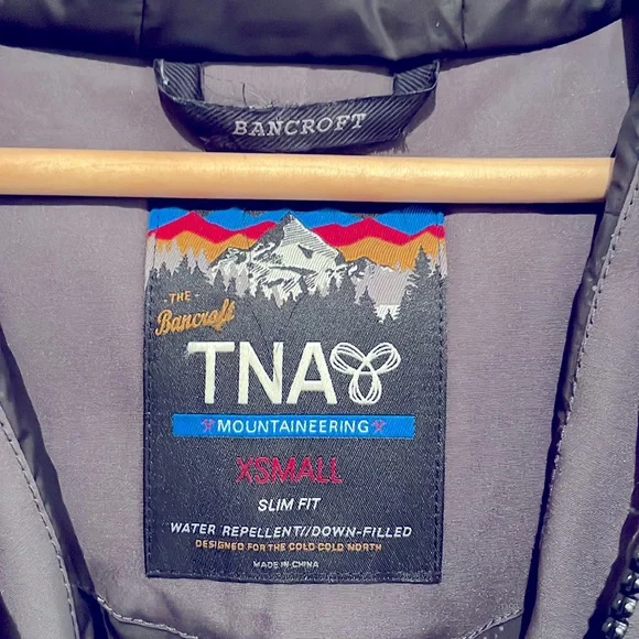 TNA Grey Bancroft Parka (XS) - Picture 5 of 8